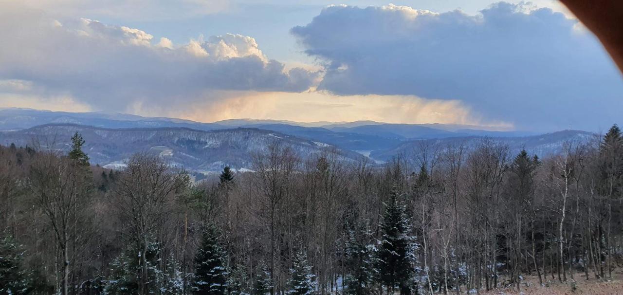 Domek Pod Holica Bieszczady Villa Ustrzyki Dolne Buitenkant foto